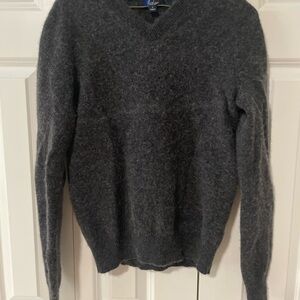 Boden Dark Gray V-Neck Women's Sweater